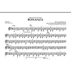 Bonanza - Violin 3 (Viola Treble Clef)