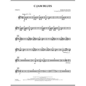C-Jam Blues - Violin 2