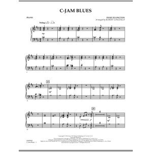 C-Jam Blues - Piano