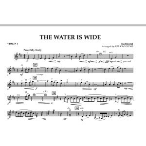 The Water Is Wide - Violin 1