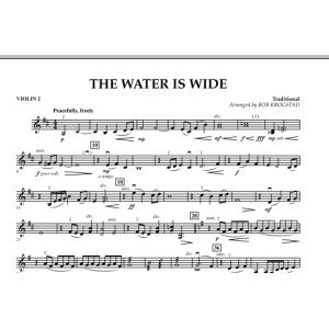 The Water Is Wide - Violin 2