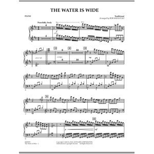 The Water Is Wide - Piano