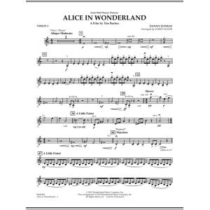 Alice In Wonderland - Violin 2