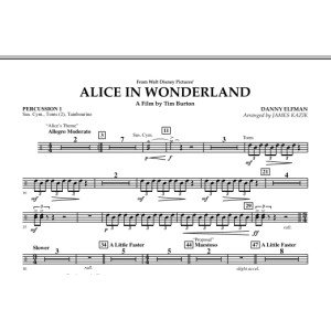 Alice In Wonderland - Percussion 1