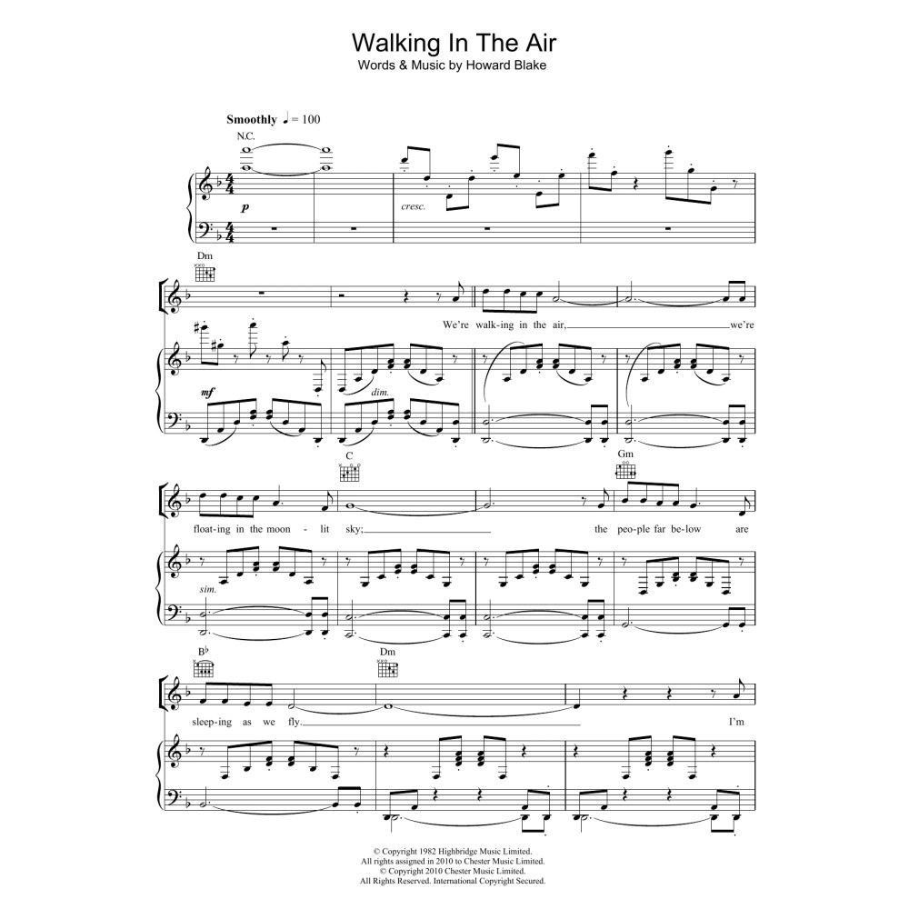 Walking In The Air Duet (theme from The Snowman)