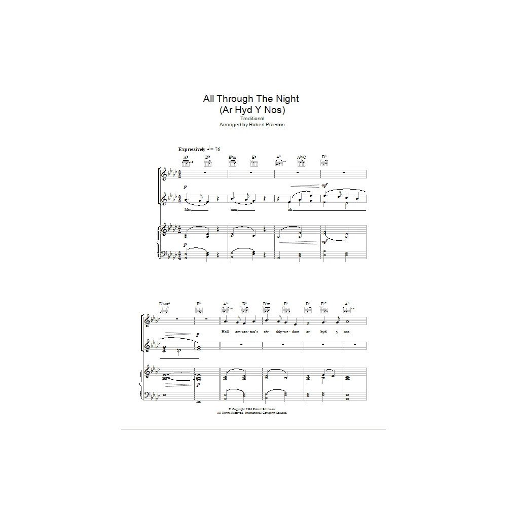 All Through The Night (Ar Hyd Y Nos)