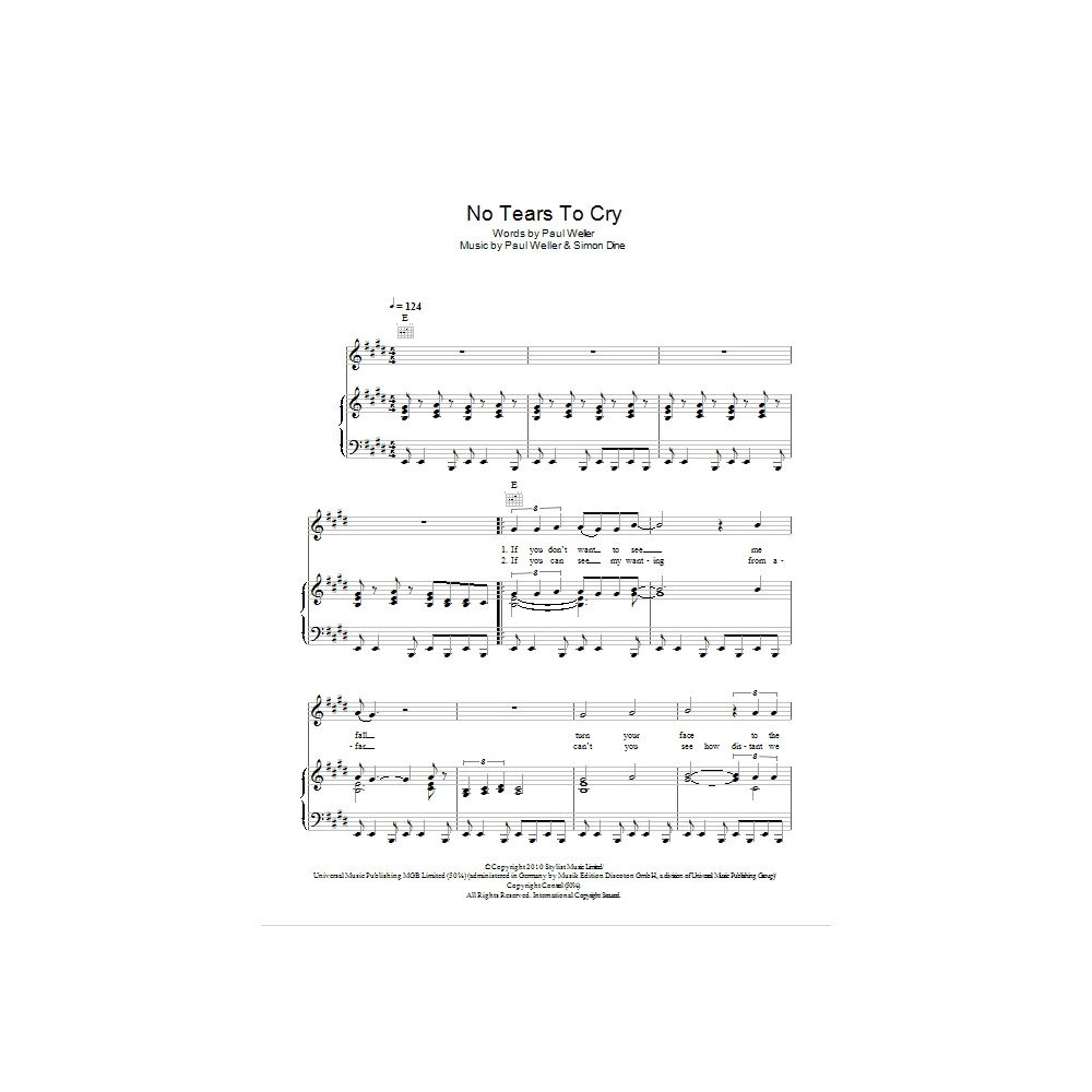 No Tears To Cry