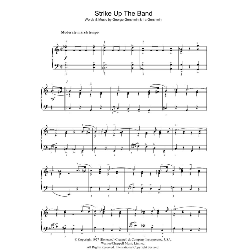 Strike Up The Band