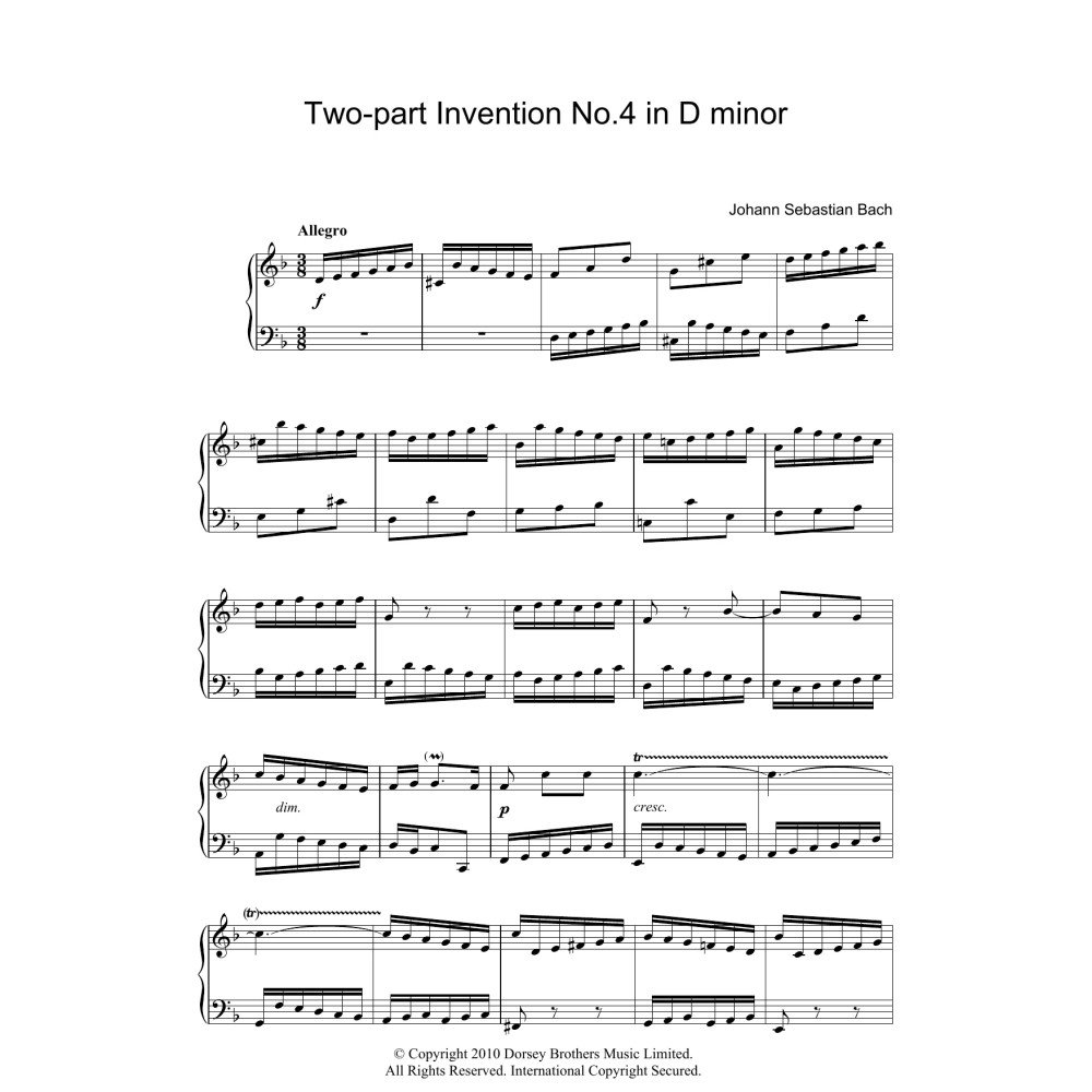 Two-Part Invention No. 4
