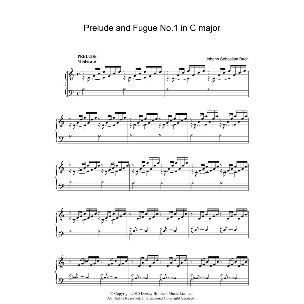 Prelude And Fugue in C