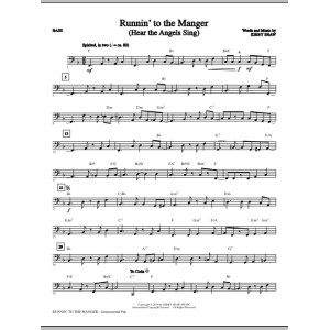 Runnin' To The Manger (Hear The Angels Sing) - Bass