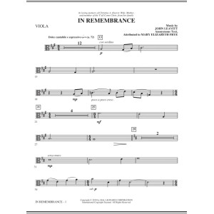 In Remembrance - Viola