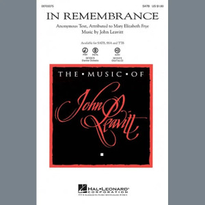 In Remembrance - Cello