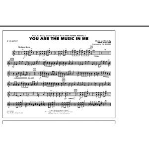 You Are the Music In Me (aus High School Musical 2) - Bb-Klarinette