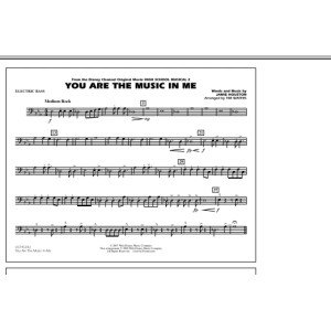 You Are the Music In Me (aus High School Musical 2) - E-Bass