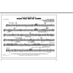 How Far We''ve Come - Eb Alto Sax