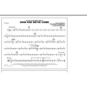 How Far We've Come - Cymbals