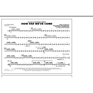 How Far We've Come - Aux Percussion