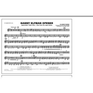 Danny Elfman Opener - Eb Baritone Sax