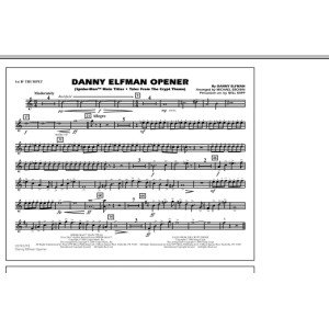 Danny Elfman Opener - 1st Bb Trumpet