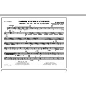 Danny Elfman Opener - 2nd Bb Trumpet
