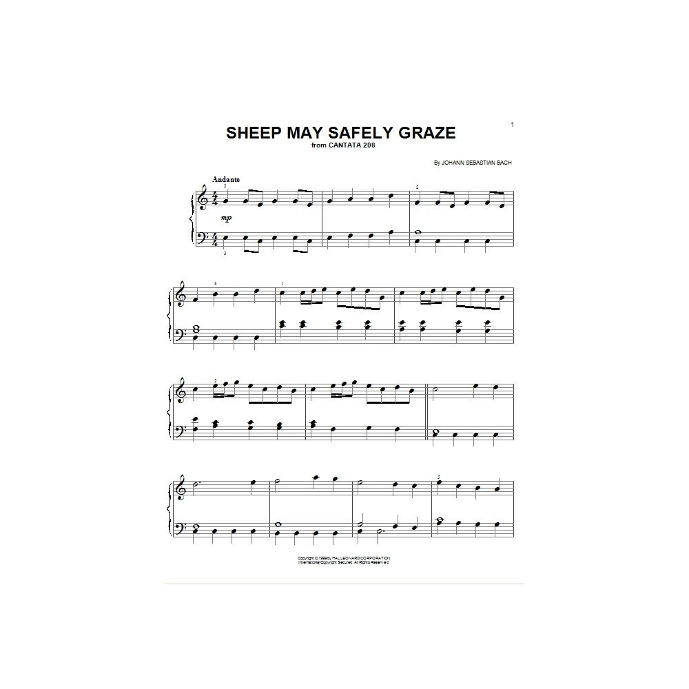 Sheep May Safely Graze