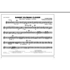 Danny Elfman Closer - 3rd Bb Trumpet