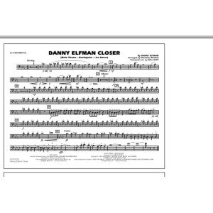 Danny Elfman Closer - 1st Trombone