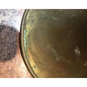 Couesnon Clairon de cavalerie vintage en laiton de 1900