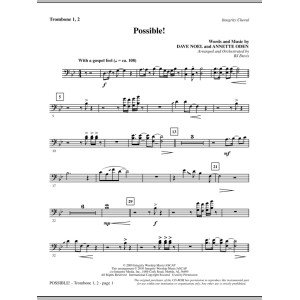 Possible! - Trombone 1 & 2