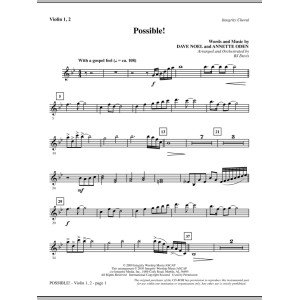 Possible! - Violin 1, 2