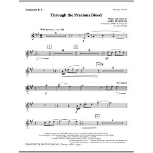 Through The Precious Blood - Trumpet 1