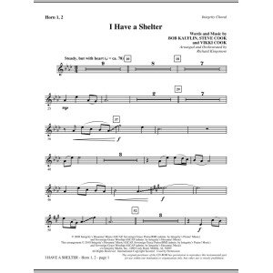 I Have A Shelter - Horn 1 & 2