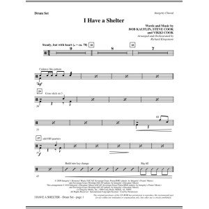 I Have A Shelter - Drums