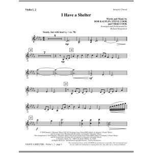 I Have A Shelter - Violine 1, 2