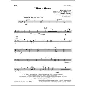 I Have A Shelter - Cello