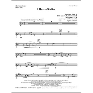 I Have A Shelter - Alto Sax (sub. Horn)