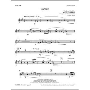 Carrier - F Horn