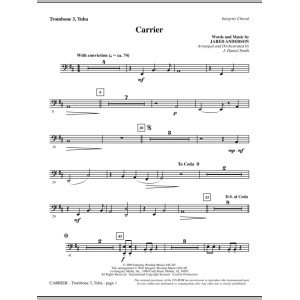 Carrier - Trombone 3/Tuba