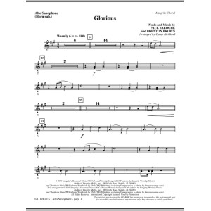 Glorious - Alto Sax (Horn sub.)
