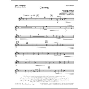 Glorious - Tenor Sax (Trombone 2 sub.)