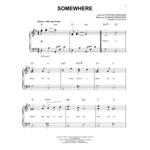Somewhere (aus West Side Story)