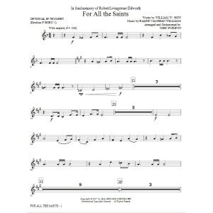 For All The Saints - Opt. Trumpet (Doubles Horn 1)