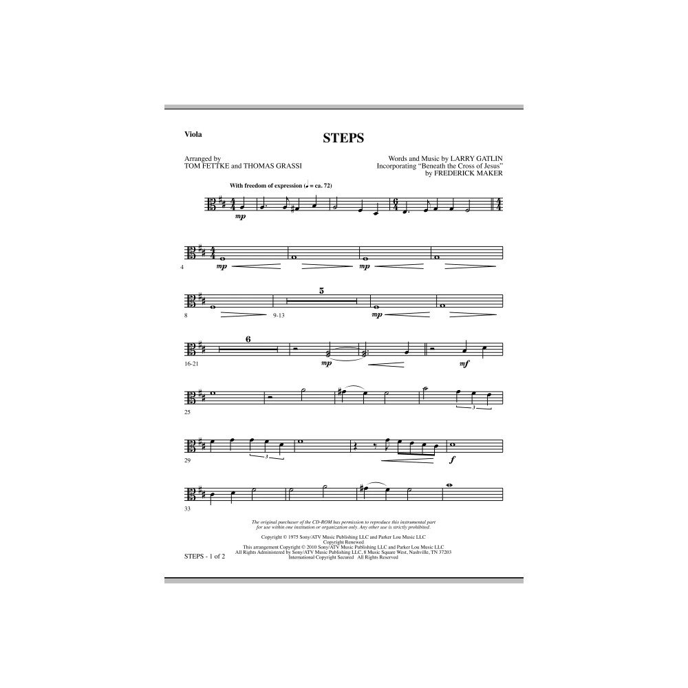 Steps - Viola