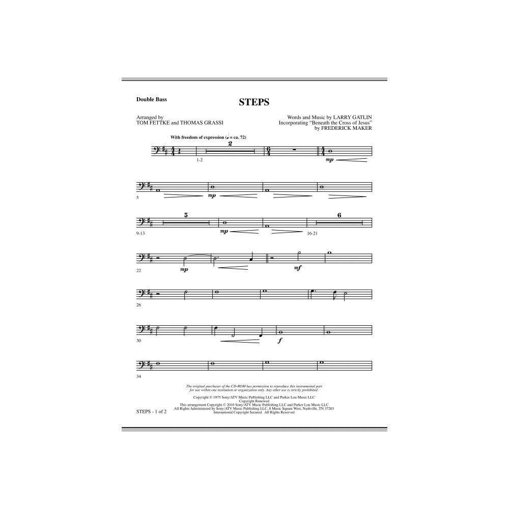 Steps - Double Bass