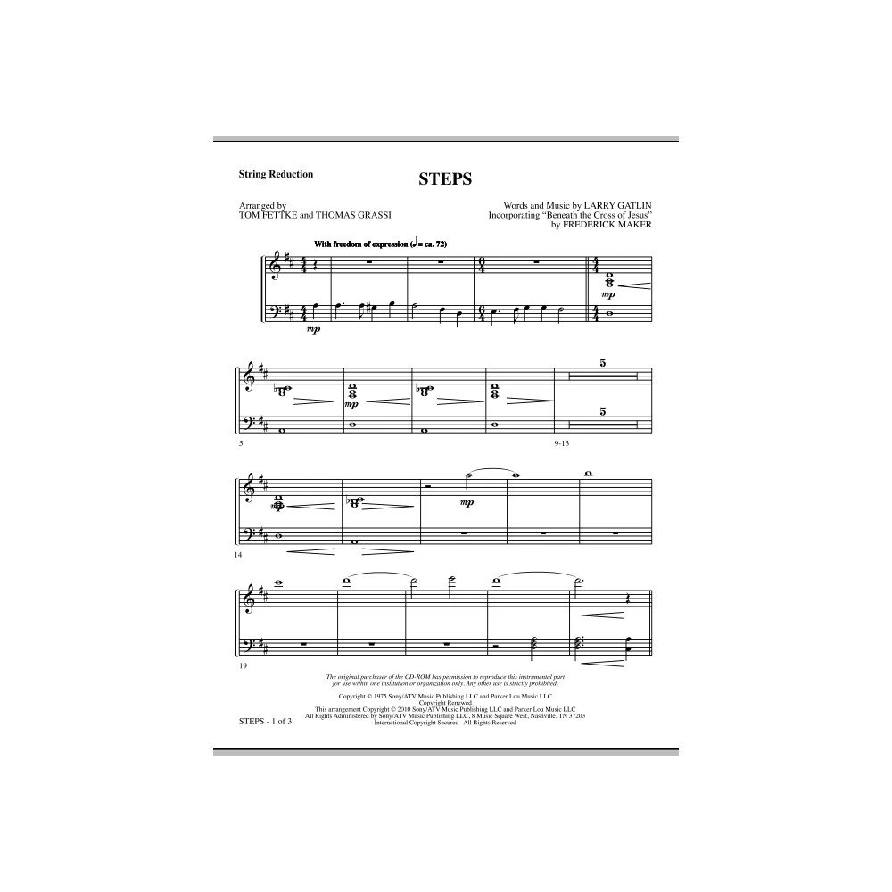 Steps - Keyboard String Reduction