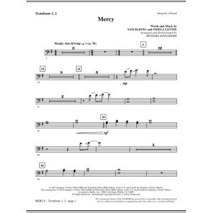 Mercy - Trombone 1 & 2