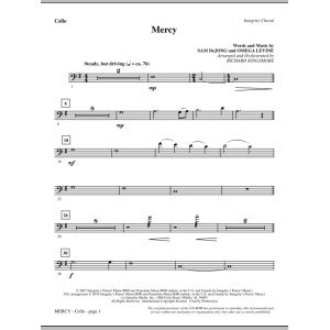 Mercy - Cello
