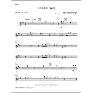 He Is My Peace - Flute