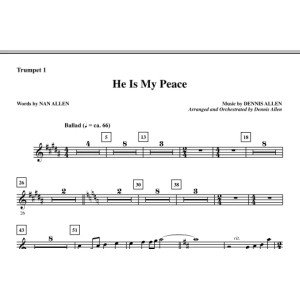 He Is My Peace - Trumpet 1